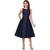 Adrianna Papell Sleeveless Tea Length Dress, Desert Flower