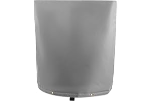 TUYUU Backflow Preventer, Pipe Insulation, Well Head Pump, Sprinkler Valve Cover for Outside Winter - Water Well Pump Protection From Severe Snow and Intense Sun (Gray 30X26in)