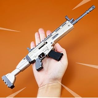 Toy Metal Scar L M249 Toy Guns For 6 8 Action Figures 19 Pubg Tv Movie Video Games Action Figures