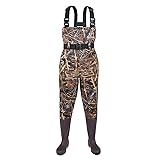 FISHINGSIR HISEA Fishing Waders for Men with Boots