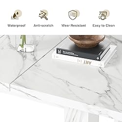 Vabches Extendable Dining Table for 6 8 10, 55'' to