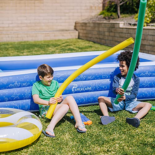 Kiddie Pool Inflatable Pool Air Pump Large Family Swimming Pool