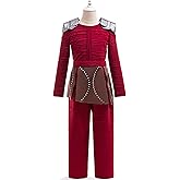 Uivic Astrid Costume for Girls Dragon Trainer Shirt Pant Armor Set Kids Halloween Cosplay Party Dress Up Outfit