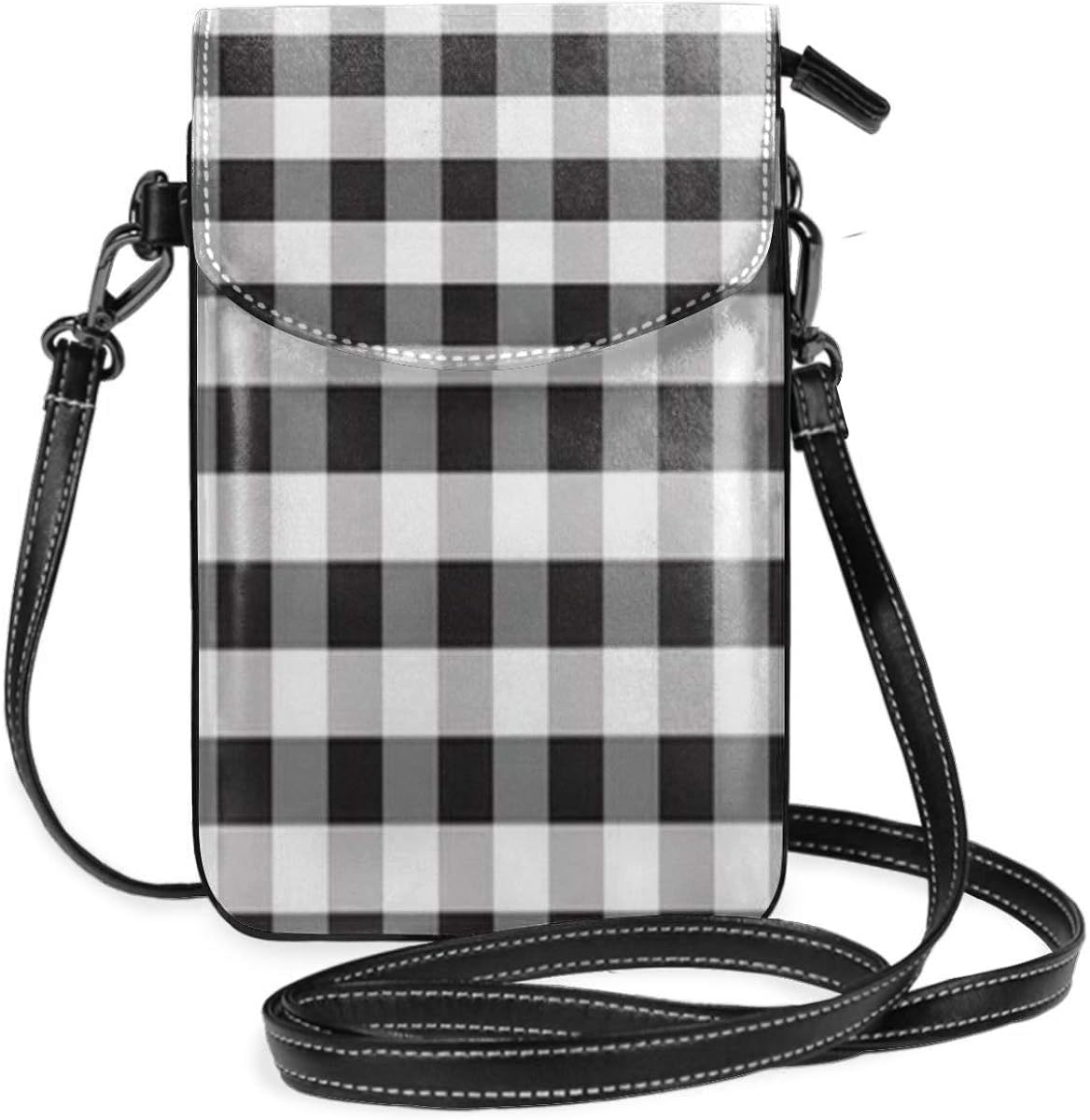buffalo plaid crossbody