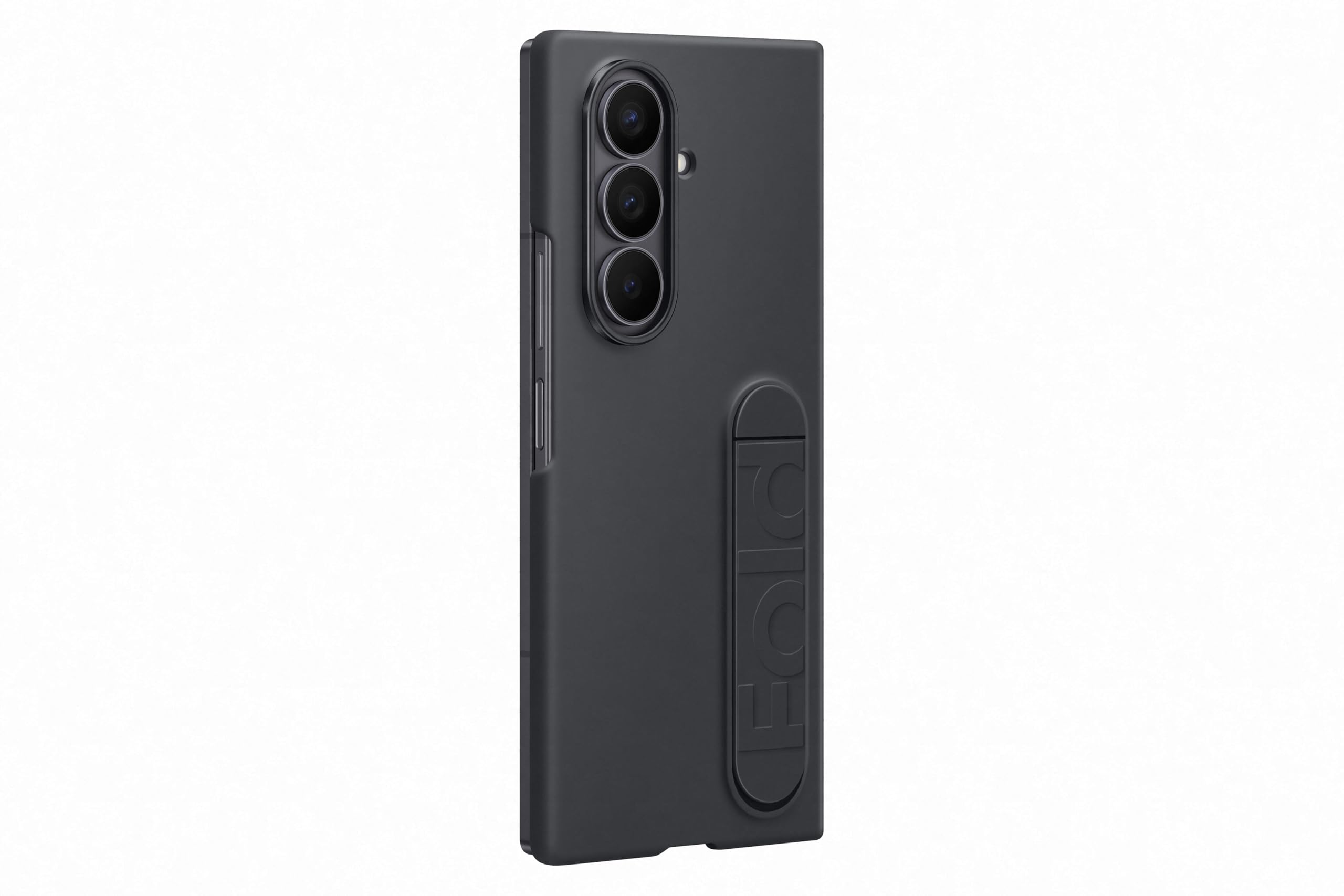 Samsung Silicone Case EF-MF966 für das Galaxy Z Fold7, Smartphone Cover, Handy-Hülle inklusive Fingerhalter, Silikon, Schutz Case, stoßfest, dünn und griffig, Schwarz