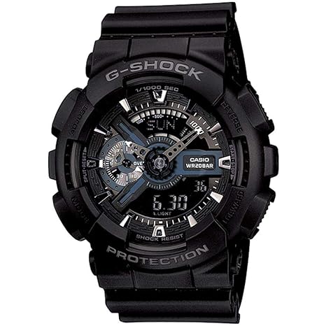 Men Analog Military Watch with PU Leather Band 3 Dials Display Waterproof Quartz Watch Wristwatch (#-Black Red)