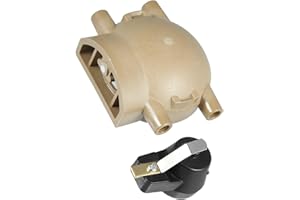 VekAuto Terminal Ignition Distributor Cap with Rotor for Ford 4 Cylinder for Tractors 2N 8N 9N with Front Mount Distributor A