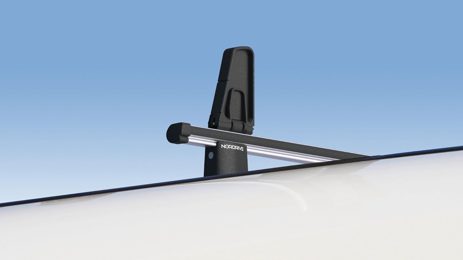 Deflettore Per Barre Portatutto NORDRIVE KP-11 - Alluminio, Nero, Riduce Rumore E Consumi - Foto 3