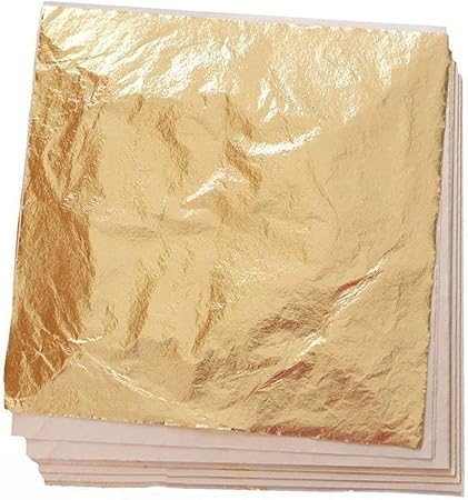 Kinxor 100 Fogli Finti Foglia D Oro Argentata E Rosa Per Per Artigianato Fai Da Te Decorazione Mobili 14 X 14 Cm Amazon It Casa E Cucina