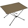 Helinox Table One Hard Top Lightweight, Collapsible, Portable, Outdoor Camping Table, Large - 29.5 x 22.5 Inches, Coyote Tan