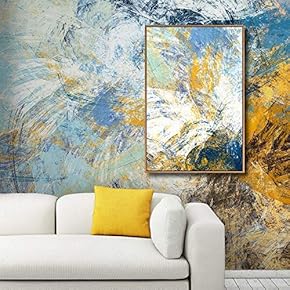 Framed Canvas Wall Art for Living Room, Bedroom Creative Idea Colour Profusions Theme Canvas Prints for Home Decoration Ready to Hang - 16x24 inches
