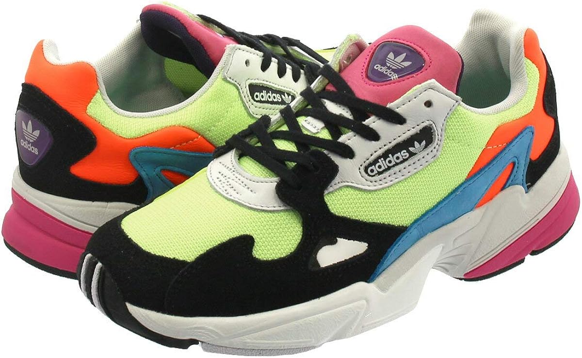 adidas falcon yellow blue