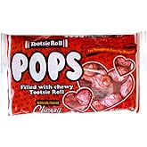 Tootsie Roll Cherry Flavored Pop with Fun message on Every Pop Wrapper (1 9.6oz) bag