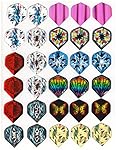 Brand New 10 Sets (30 Pcs) of Darts 2d and Aluminium Flights Assorted Wholesale