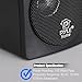 3″ Mini Cube Bookshelf Speakers – 100W Small Bookshelf Speakers w/ 3″ Paper Cone Driver, 8 Ohm – Passive Audio Book Shelf Speaker Pair For Home Theater Stereo Surround Sound – Pyle Home PCB3BK (Black)thumb 4