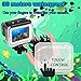 GreatCool Gopro Hero 5/6 Waterproof Housing Underwater Case Dive with Touch Coverlens and Anti Fog Inserts Accessories Kit