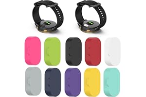 LOKEKE Dust Plug for Garmin Forerunner 265-10 Pics Silicone Charger Port Dust Plug Protector Anti-Dust Plugs Caps for Garmin 