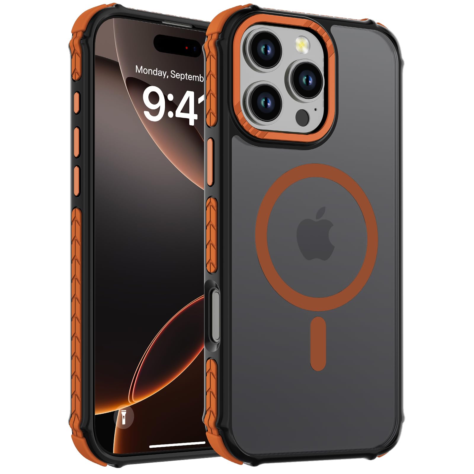 DEERLAMN Strong Magnetic Case for iPhone 16 Pro