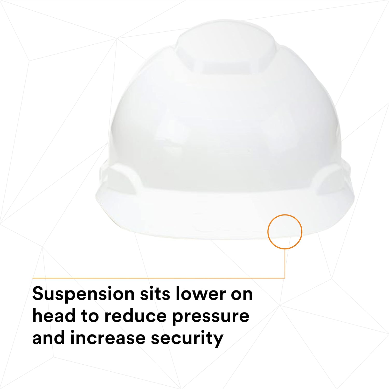 3M Hard Hat, White, Lightweight, Adjustable 4-Point Ratchet, H-701R: Hardhats: Industrial & Scientific