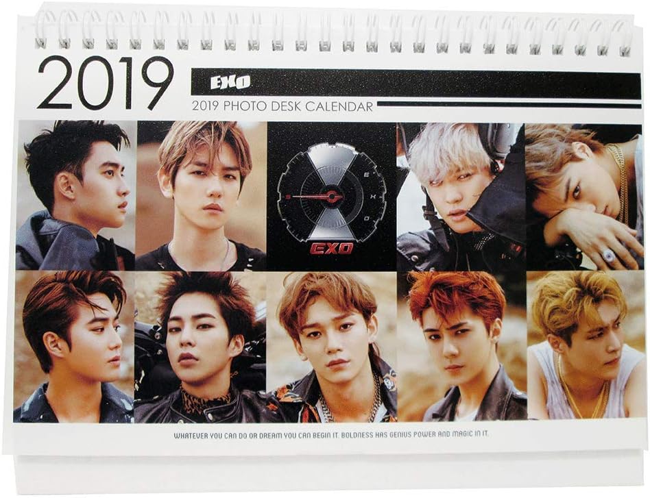 BTS Kpop Bangtan Boys Group Individual Member 2019-2020 New Calendar (EXO)