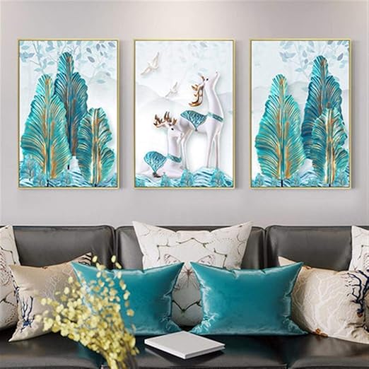 Jeosnde Sala De Estar Decoracion Pintura 3d Tridimensional