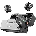 DJI Mic Mini (2 TX + 1 RX + Charging Case), Wireless Microphone for Camera/iPhone/Android, Ultralight, Detail-Rich Audio, 48h