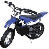 Dirt Rocket MX125 eBike | Electric Motorcycle | Iconic Wheeled Ride-On For Kids Age 5+ | Hi/Lo Speed Safety Switch | 100W/12V Motor | Up To 8 MPH, 40 Mins; 110 Lbs