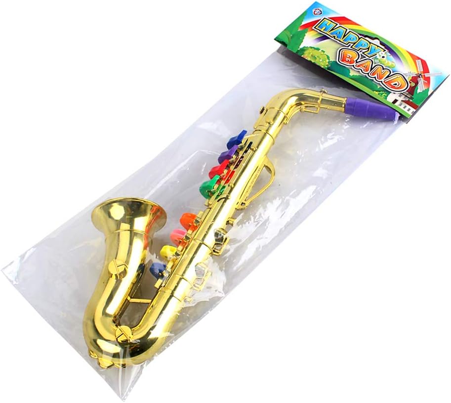 Amazon Generic マーチングバンド おもちゃ 楽器 サックス トランペット 知育玩具 楽器玩具 音楽おもちゃ リズム感覚鍛え ラッパ 吹奏楽器 おもちゃ