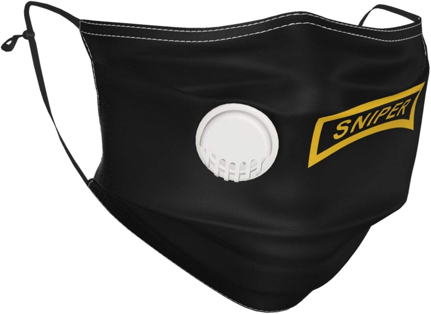 Sniper Tab Face Mask with Filters Mask with Breathing Valve for Women