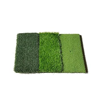 Yxddg Tri Turf Golf Putting Matte Indoor Golf Rasen Matte Schlagen