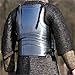 Medieval Jousting Knight Body Armor | Cuirass 18g Replica Adult Warrior Guard Silver Costume| Protective Antique King Body Suit