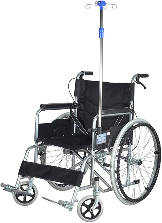 ZZYYZZ IV Stand for Wheelchair, IV Pole with Stainless
