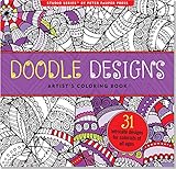 Doodle Designs Adult Coloring Book (31 stress-relieving designs) (Studio) by 