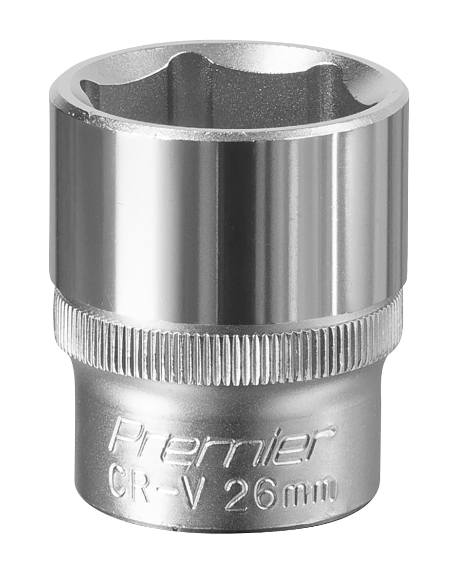 Sealey S1226 Walldrive Socket 26Mm 1/2Sq Drive