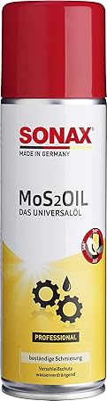 SONAX MoS2Oil Universalöl (300 ml) universell einsetzbares Kriechöl, schmiert, konserviert, reinigt & schützt, wasserverdräng