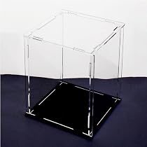 Vitrine Acrylique 25x20x10cm - Boîte Transparente étanche à La Poussière Pour Collections