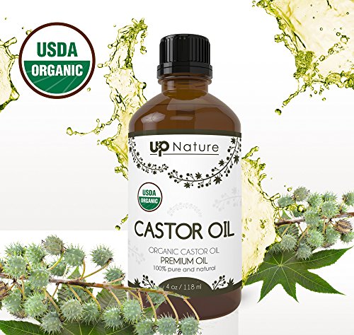 image for UpNature - USDA Organic Castor Oil - Pure, Unrefined, Non-GMO - Cold P