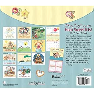 Mary Engelbreit 2017 Deluxe Wall Calendar: How Sweet It Is!