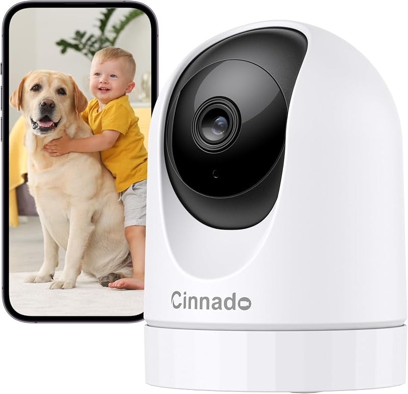 2K Camara Vigilancia WiFi Interior 360° con Grabación Continua — foto 1 de 8