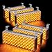 288 LED Emergency Warning Flashing Strobe Lights with 3 Mode Controller - Amber