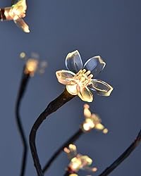 Lightshare Cherry Blossom Lighted Tree 5 Feet, RGB