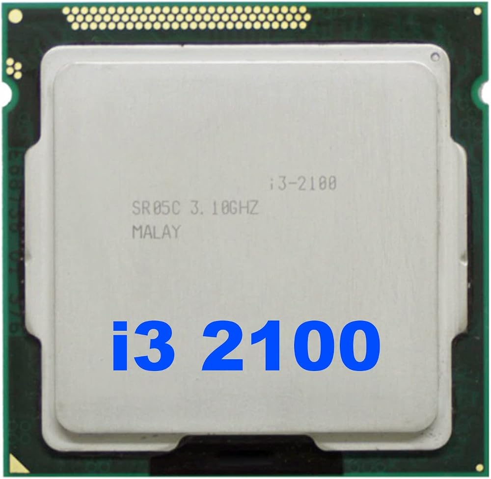 Tsadeer Core i3-2100 LGA1155 Desktop CPU Processor 3MB L3 Cache Dual Core