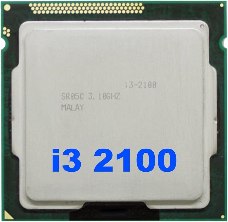 Tsadeer Core i3-2100 LGA1155 Desktop CPU Processor 3MB L3 Cache Dual Core