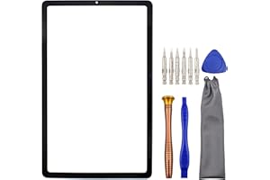 SUNWAYS Tablet Front Glass Screen Repair Part for Samsung Galaxy Tab S6 Lite SM-P610 SM-P615 with Tool Kit Black 10.4"