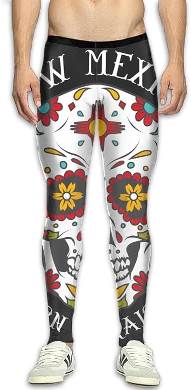 sugar skull running tights