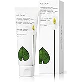 Heartleaf Calming Cleansing Foam - Korean Skincare Face Wash for Sensitive Skin, Makeup Remover & Hydrating Cleanser with Centella & Bamboo Extracts - Hypoallergenic & EWG Green Ingredients, 120ml