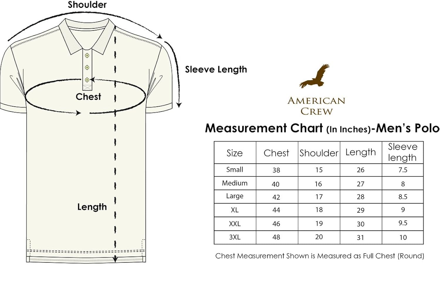 american crew men's cotton & elastane polo t-shirt