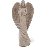 SIMON'S SHOP Praying Angel Statues, 9'' Prayer Angel Figurines, Garden Angels Sculptures for Family Friends, Indoor Table Shelf Mantel Decorations