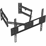 VIVO Corner TV Wall Mount for 37 to 70 inch LCD LED Plasma Flat Screens, Full Motion Articulating Bracket, VESA up to 600x400, MOUNT-CR70C