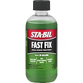 STA-BIL Fast Fix Small Engine Treatment, 8 oz – Treats 20 Gallons – Fixes Rough Running Engines, Carburetor & Fuel Injector C